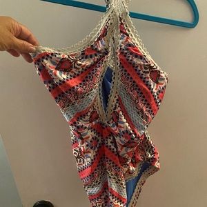 Large bathing suit worn a couple of times